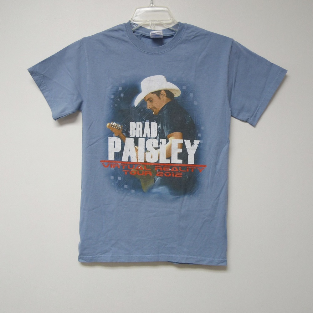 Brad Paisley Virtual Reality 2012 tour shirt